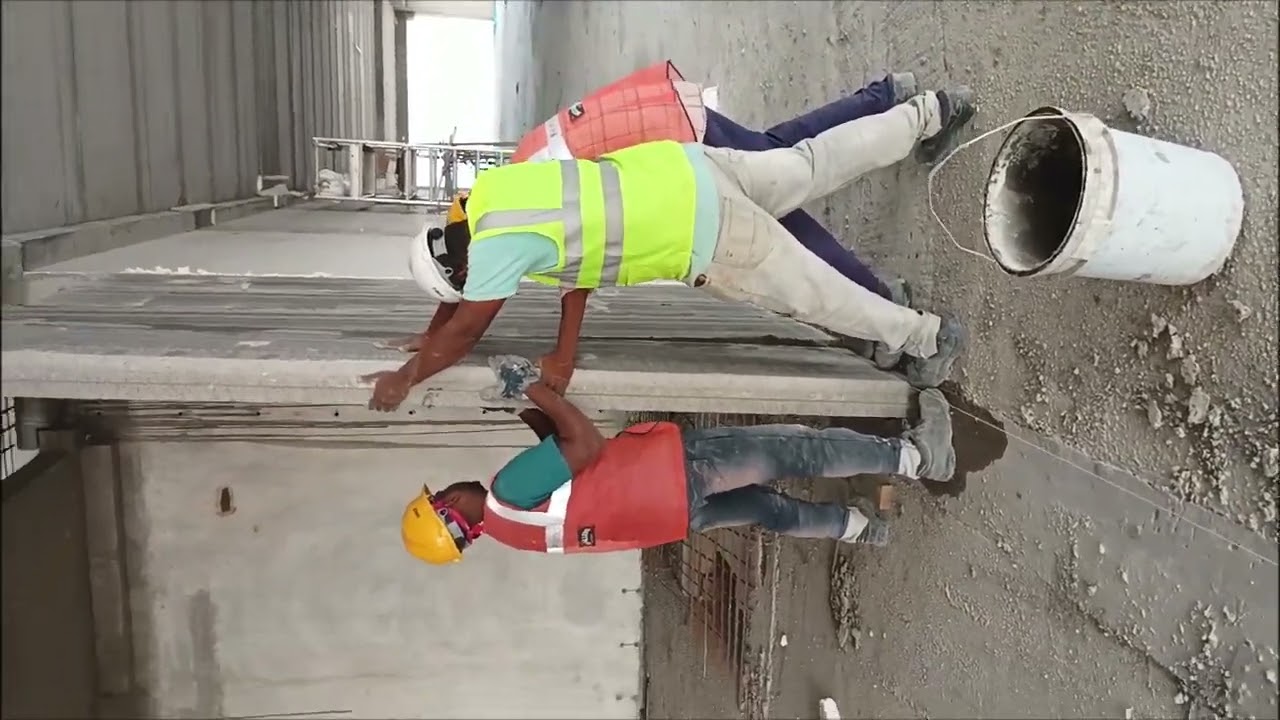 Acotec panels installation by Machine