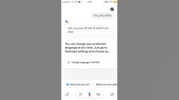 Change Google Assistant Communication Language