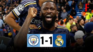 Manchester City vs Real Madrid 1-1 (3-4 Penalty Shootout) All Goals & Extended Highlights