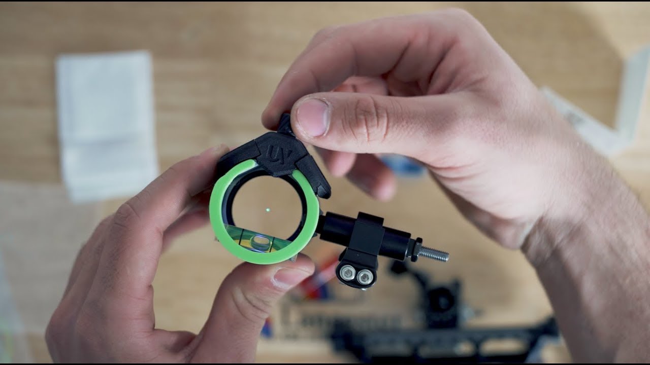 MY 3D ARCHERY SCOPE SETUP YouTube