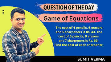 Question of the Day | 10 March 2023 | Simple logic based | Maths by Sumit Sir