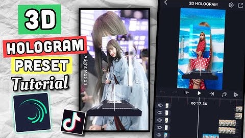 TIE ME DOWN JEDAG JEDUG 3D HOLOGRAM | 3D HOLOGRAM ALIGHT MOTION TUTORIAL | TIKTOK VIRAL | KORT GATUS