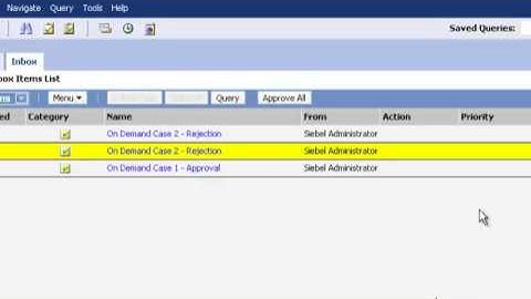Siebel 8.2.2 - Enhancements Case Approval Templates and Inbox Integration