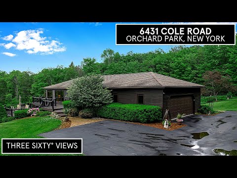 6431 Cole Rd, Orchard Park, NY home video tour