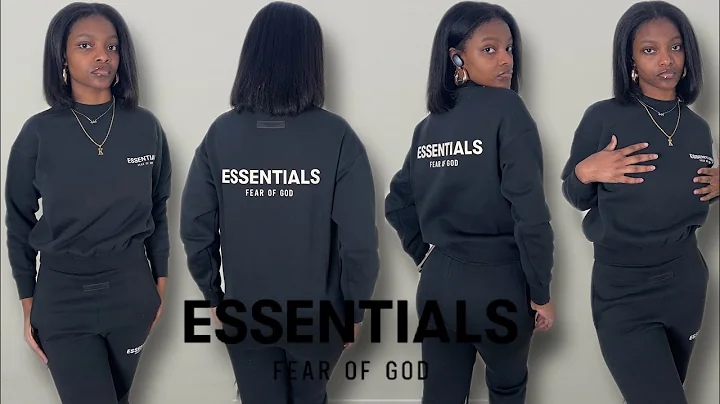 ESSENTIALS FEAR OF GOD REVIEW IN A SIZE 8 IN KIDS?! HONEST REVIEW 💔