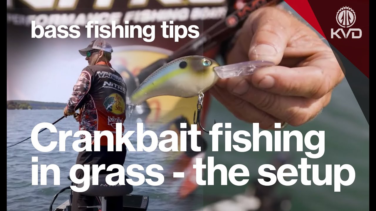 Crankbait fishing in deep grass — Fishing tips with KVD 