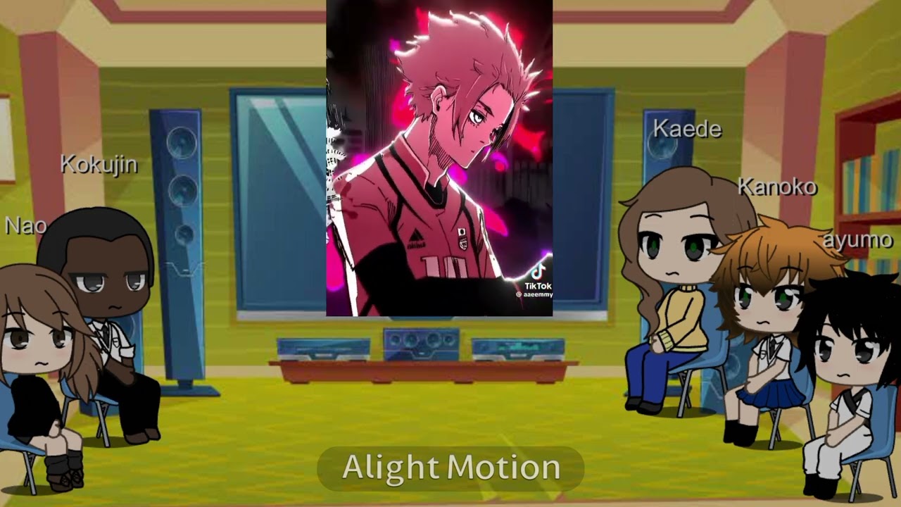 (NTR) kokujin no tenkousei react to Hiroki as Sae Itosi