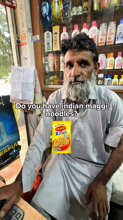 Finding Indian Maggi Noodles in Pakistan😭#shorts