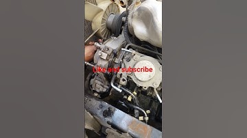 isuzu# Four# 4jb1 #engine #disel #pump# opening #process# shot# video #viral