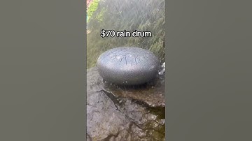 Thumbnail of Wait for the last one 🤩😌🌧️ #nature #drums #garden #outdoors #instrument #rain #relaxing