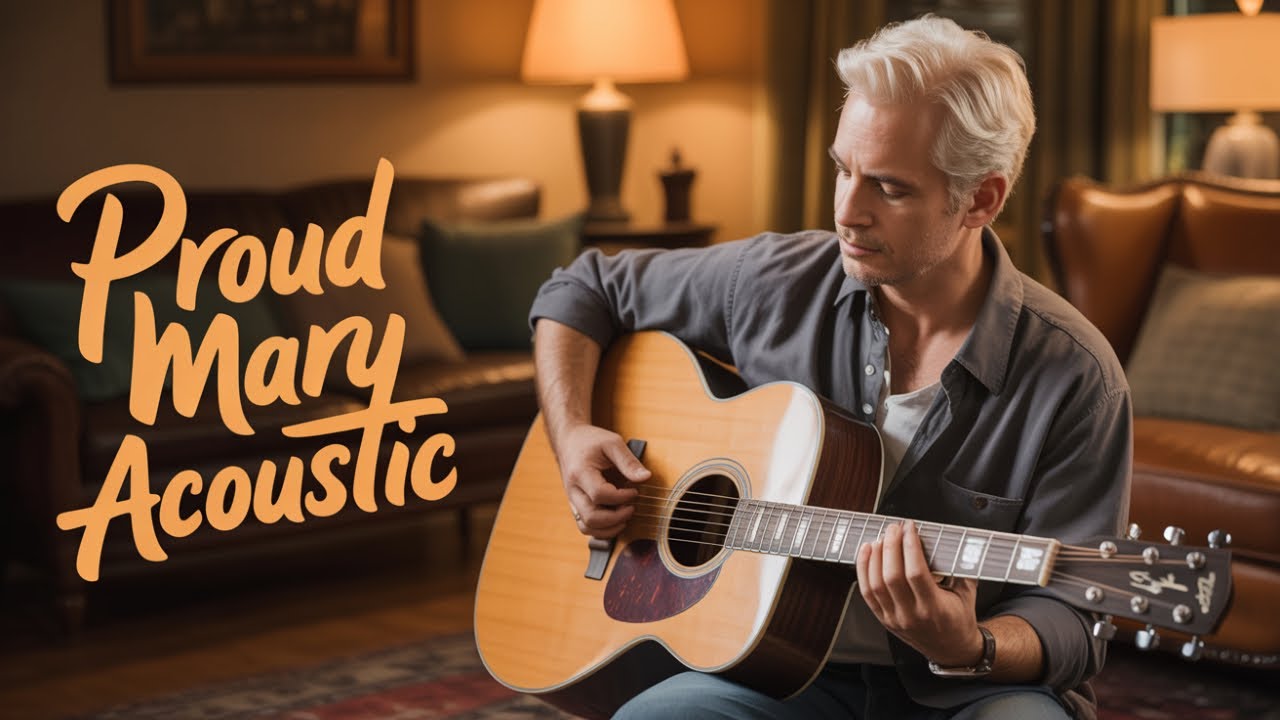 Proud Mary Acoustic Cover | 60 Years of Guitar in One Performance