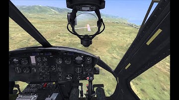 How to turn on XM60 gunsight (DCS UH-1H Huey Beta version 1.2.6)