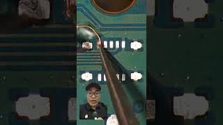 membuat jalur pcb yang hilang #smartphone #computer #vlog #tips #tutorial #viral #repair #pcb #main
