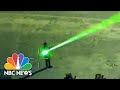 Authorities Warn Of Dangers Of Pointing Lasers At Aircraft | NBC Nightly News