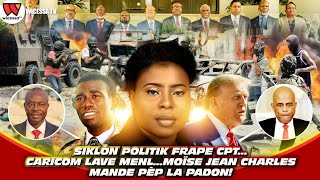 Bwa mare! Siklòn politik frape KPT..Caricom fini ak nèg …Pitit EX prezidan lage tout sekrè nan lari