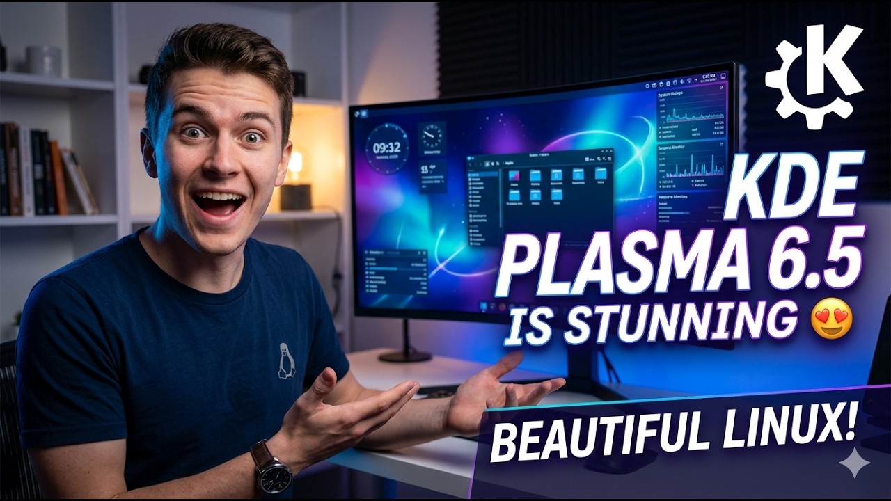 KDE Plasma 6.5 Is Stunning 😍 The Most Beautiful Linux Desktop Ever ...