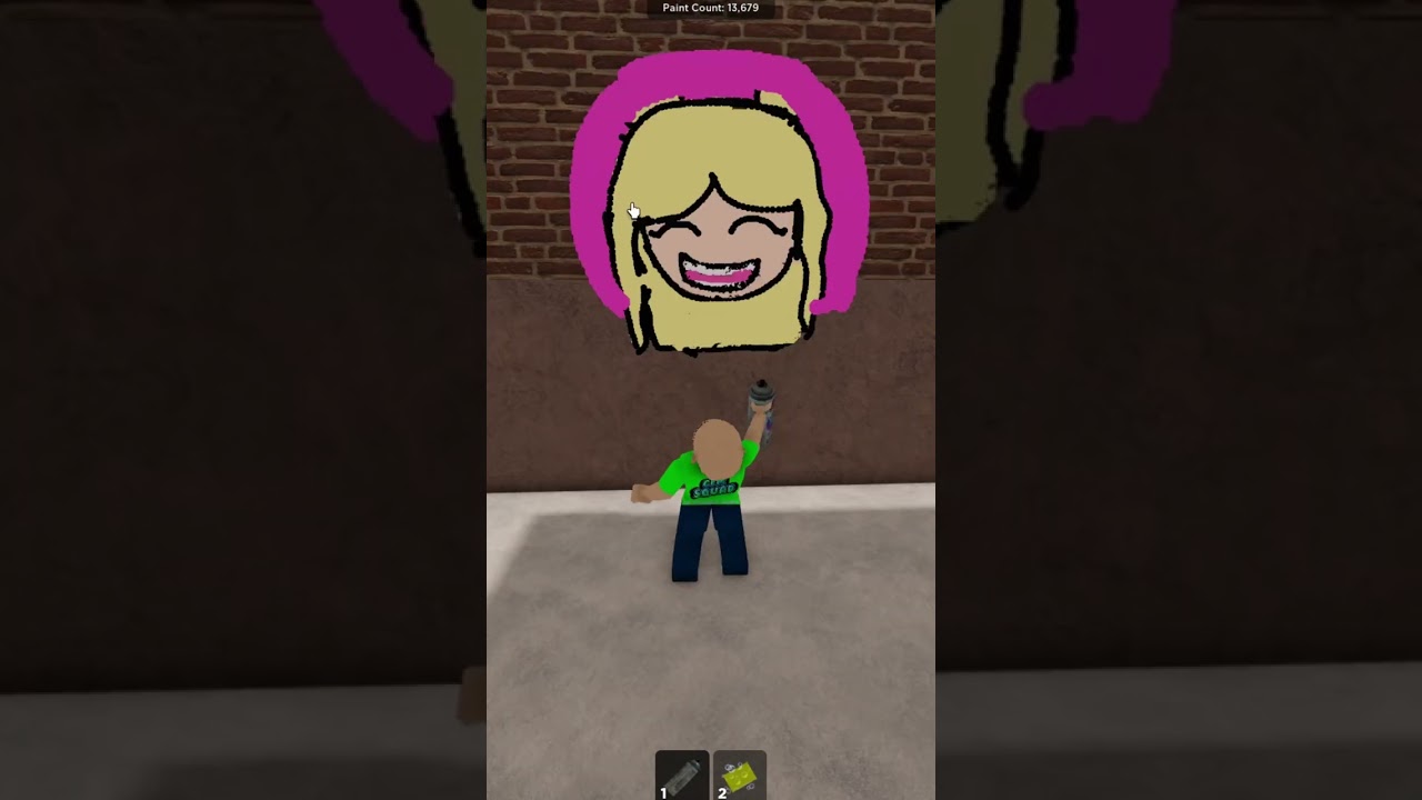 I DREW MASH #shorts #roblox