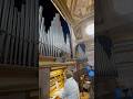 Playing the organ in Chiesa San Nicolao, my family's church for hundreds of years. #italy  #avemaria