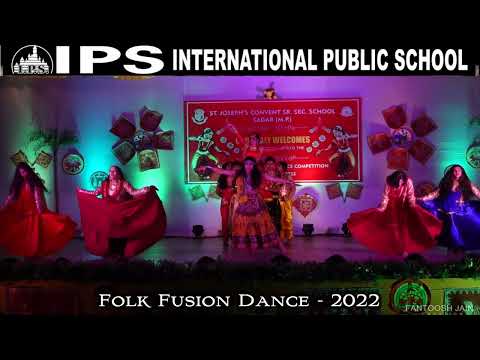 IPS School Sagar- Folk Fusion Dance 2022
