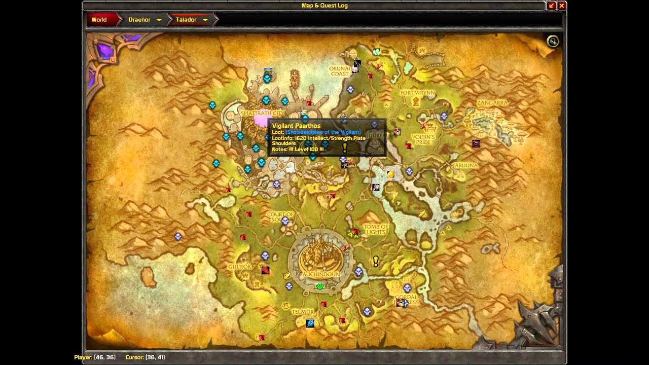 Image Of Archmage Vargoth Follower Guide Warlords Of Draenor Wod Youtube