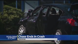 Burglary Suspect Still On The Run After Crash That Injured 5 In Natomas