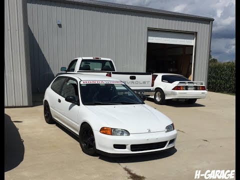 1993 Honda Civic VX EG Hatch Type R B16B Swap / Transformation