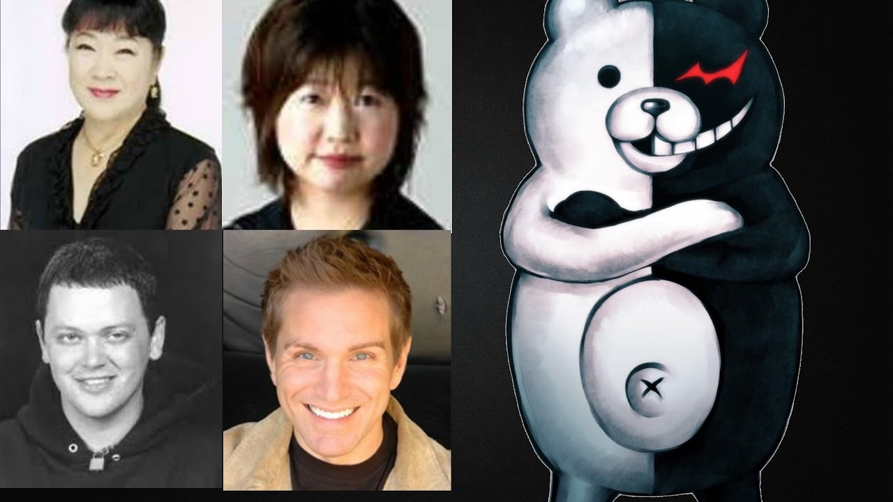 Video Game Voice Comparison Monokuma Danganronpa Youtube