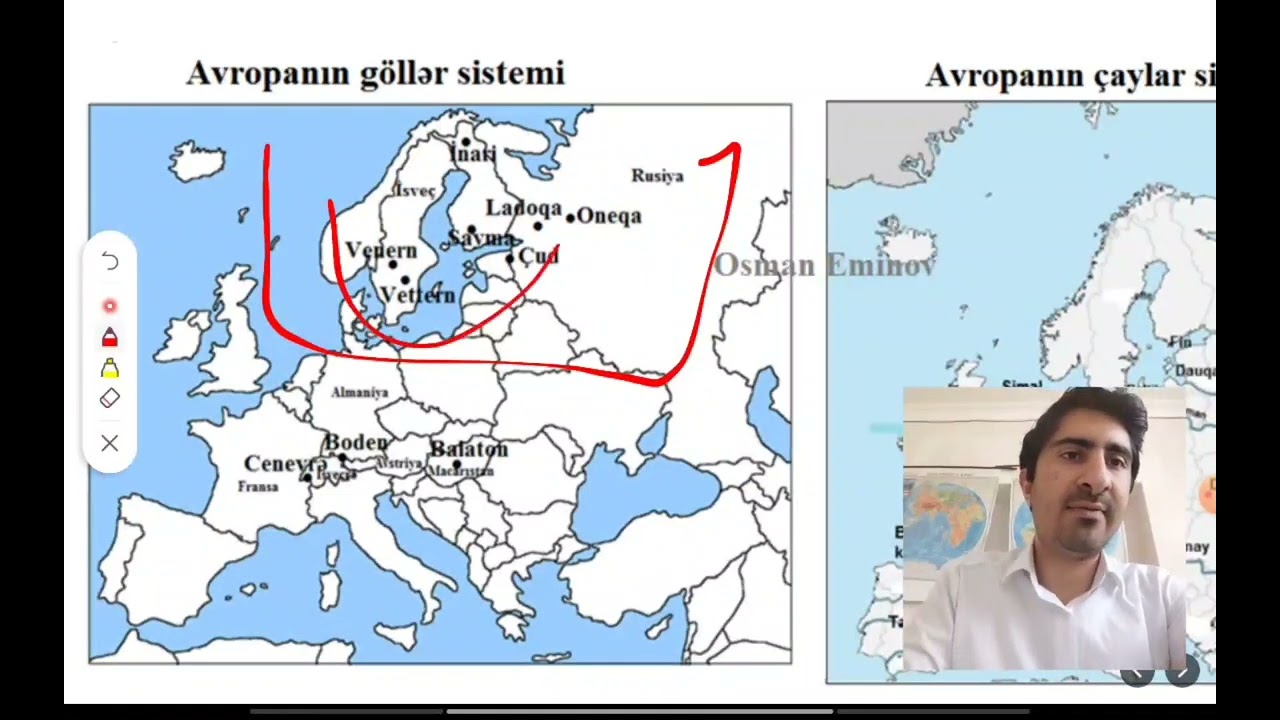 Avropanın və Asiyanın daxili suları. ( Bütünlükdə bir videoda)