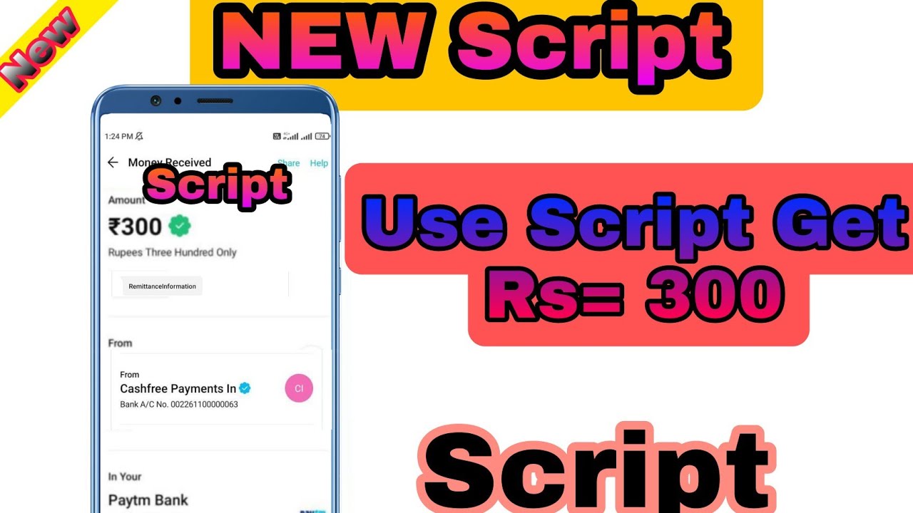 New Script || New Earn Script || New Earning app Script || Refer Script || 