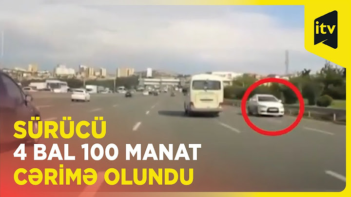 VİDEO | Bakı-Sumqayıt yolunda əks istiqamətdə hərəkət edən avtomobilin görüntüləri