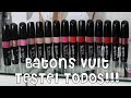 BATONS VULT - LIQUIDO MATTE, GLOSS E COM GLITER (RESENHA)