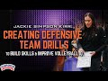 Jackie Simpson Kirr: Creating Defensive Team Drills to Build Skills &amp; Improve Volleyball IQ