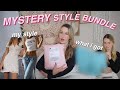 I ordered a mystery style bundle unboxing  tryon