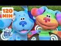 Blue &amp; Rainbow Puppy&#39;s Best Skidoos + Games! | 2 Hour Compilation | Blue&#39;s Clues &amp; You!