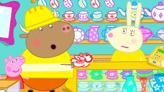 Mr Bull In A China Shop 🫖 | Peppa Pig Official Full Episodes