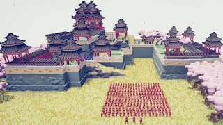 Shogun Brothers&#39; Japanese Castle and Samurai War TABS Map Creator Totally Accurate Battle Simulator