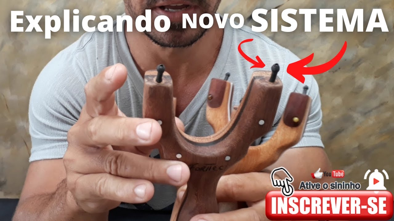 Estilingue para pesca e caça (novo projeto)