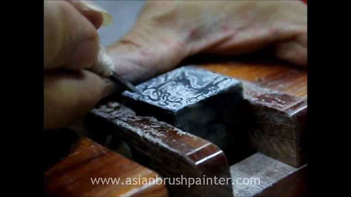 The Art of Chinese Seal Stamp / Chop Carving - How a Dragon is carved - DayDayNews