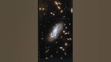 Amazing Footage of a Light-Bending Galaxy Cluster Captured by the Hubble Telescope | NASA