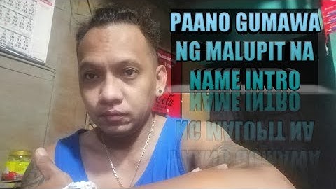 HOW TO MAKE NAME INTRO IN KINEMASTER#tutorial /UcheTV