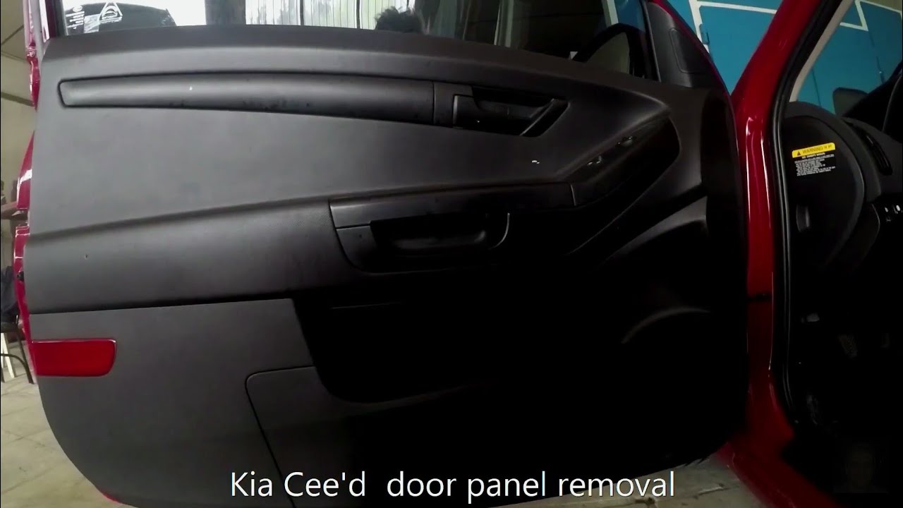 Kia Cee'd Door Panel Removal - Youtube