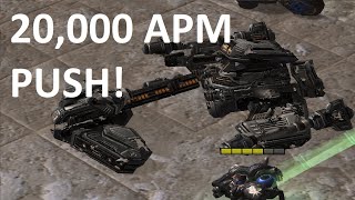 20,000 APM PUSH!  SC2 AI  Eris vs VeTerran