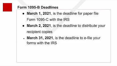 Is a 1095-B required for 2020 taxes?