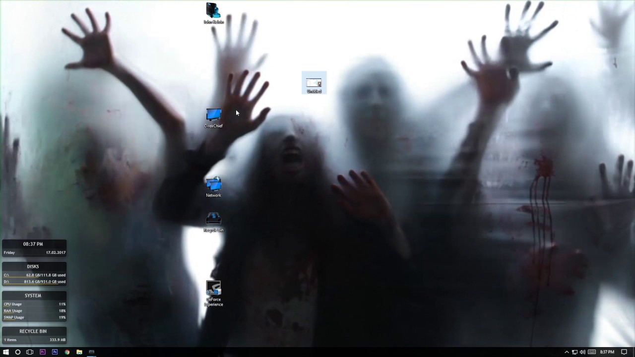 Live Zombie Wallpaper Desktop