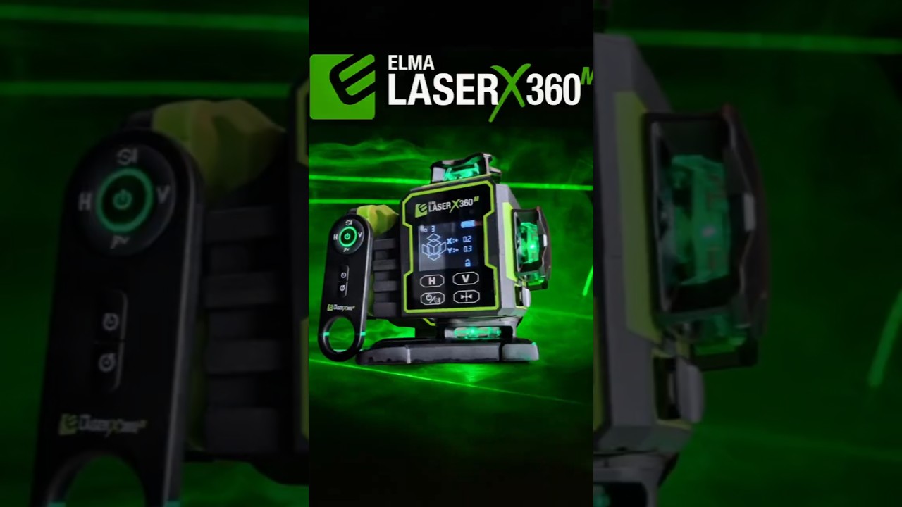 This Laser Level is a Game Changer! Elma X360 M Hands-On