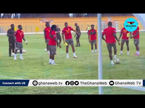Black Stars resume training at Accra Sports Stadium ahead of Mali clash