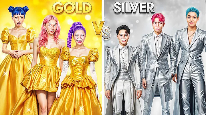 KPop Demon Hunters Fashion! Gold vs Silver Huntrix & Saja Boys: Angel or Villain?