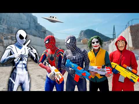 PRO 6 SUPERHERO TEAM || Hey Spider-Man, Rescue Spider-Girl From Bad Guy ??