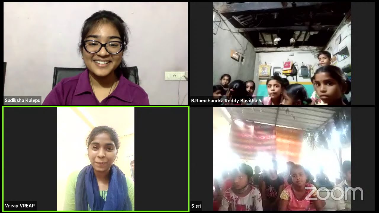 VREAP Book Reading Clubs Meeting in VREAP Villages