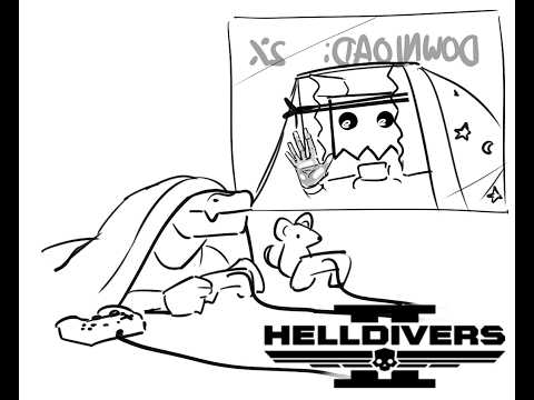 The Helldivers 2 and Sekimeiya Helloitsmouse stream highlights w/ Joseph Anderson and JellyChannel